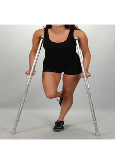 Medikaltec İthal Koltuk Değneği Çifti Orta Boylular İçin Medium 115-135 Cm