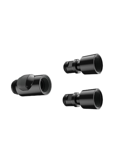 Hansgrohe Quick-coupling Montaj Seti Siyah