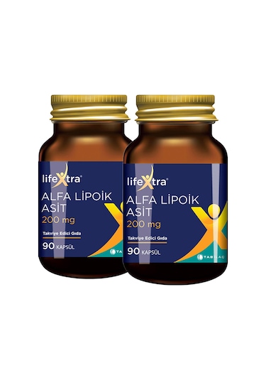 Lifeextra Alfa Lipoik Asit 90 Kapsül 2 Adet
