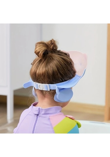 Willowhaven Pembe Renk, Pratik Duş Bonesi, 3 Renk Seçeneği, Ayarlanabilir Kulak Korumalı Banyo Bone Diğer