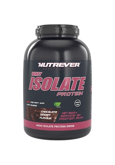 Nutrever Whey Isolate Protein 900 Gr İzole Protein Tozu