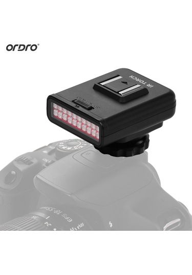Ordro Ln-3 Stüdyo Usb Şarj Edilebilir Kızılötesi Ir Led Işık Siyah Siyah