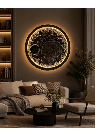 Modern Led Ay Tablosu