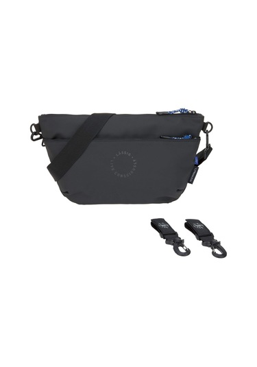 Lassig Buggy Bum Bebek Bakım Seyahat Çantası Black Siyah