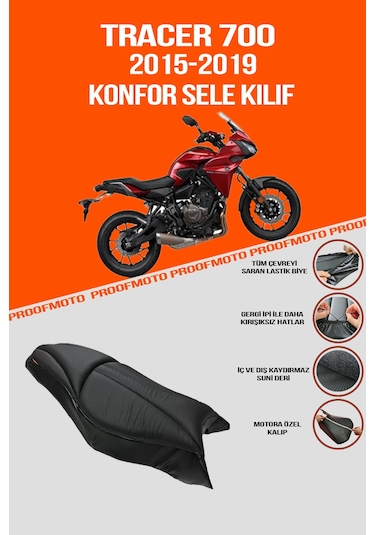 Yamaha Tracer 700 2015 - 2019 Konfor Sele Kılıf