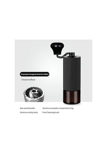 El Krank Kahve Çekirdeği Değirmenleri, Taşınabilir Manuel Cnc Renkli