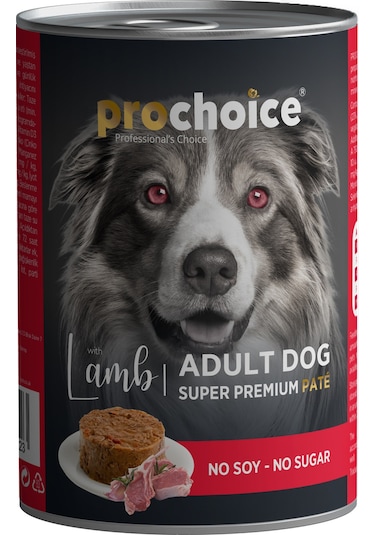 Prochoice Kuzu Etli Pate Konserve Yetişkin Köpek Maması 400 G
