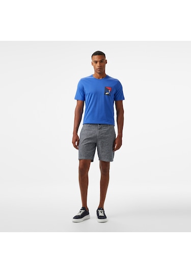 Nautica Erkek Lacivert Slim Fit Şort Düz B55218t Lacivert