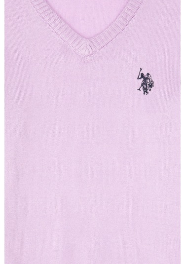 U.s. Polo Assn. Kız Çocuk Lila Kazak /triko 50316777-vr034 Lila
