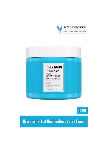 Maruderm Hyaluronic Acid Moisturizing Body Cream 400 ML