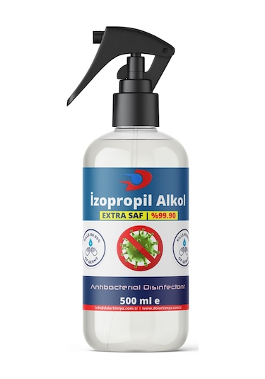 Dolar Kimya İzopropil Alkol İpa Sprey Başlıklı 500 ML