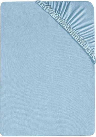 2 Adet Düz Pamuklu Tek Kişilik 80 X 200 X 30 Cm Lastikli Penye Çarşaf Fuşya-mavi