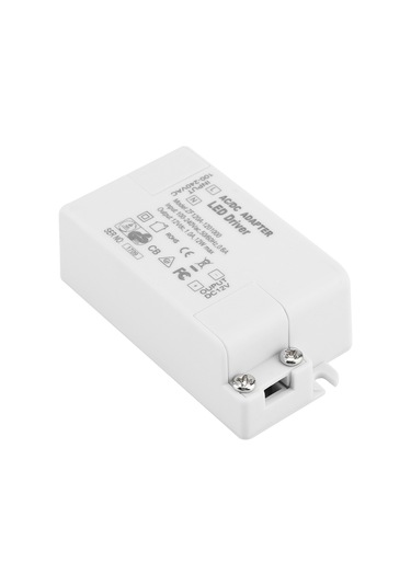 Vkemall 12v Dc Led Sürücü, Ac 100-240v'dan Dönüştürücü, 24w, Mr11/g4/mr16/gu5.3 Uyumlu, Kısa Devre Ve Aşırı Yük Korumalı