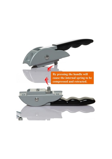 Moveevo Zemlak Kapaklı Gölge Tente Yükseltme Kolu Değiştirme Parçası 2 Adet - Çelik Çekirdekli, 5" Uzunluk, Kol Uyumlu Montaj