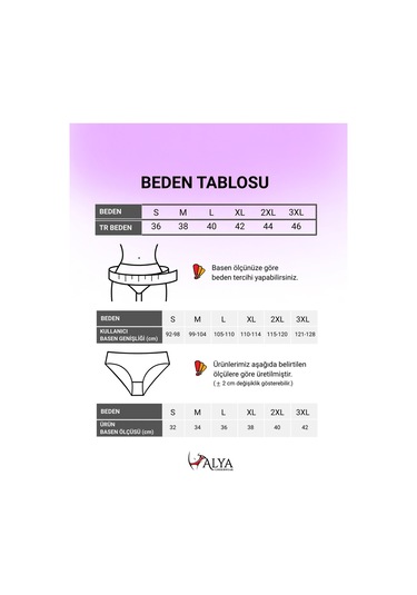 Alya Underwear Anne Kız Kombin Pamuklu Külot - Beyaz Slip İç Çamaşırı - 5'li Paket Beyaz-p05