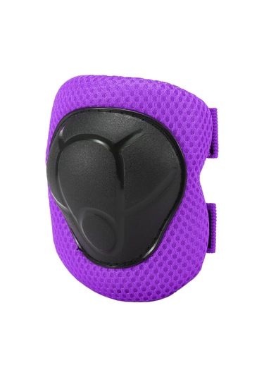 Hallow-çocuklar Diz Pedleri Set 6 1 Koruyucu Dişli Kiti Bilek Y12573pu