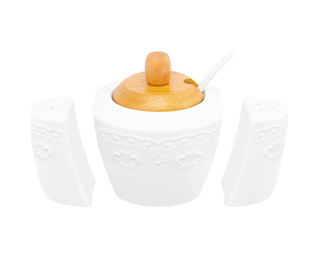 Elan Gallery Baharat Seti "beyaz Desin" 128715447 Beyaz