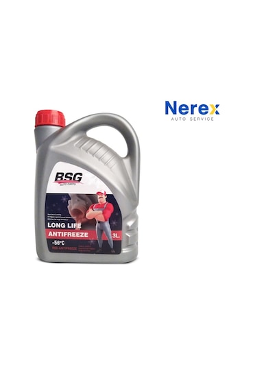 Bsg -56 Derecec Kırmızı Antifriz 3 Lt
