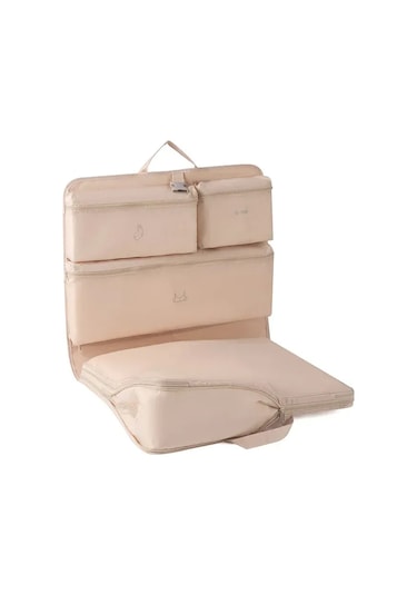 Konesam Seyahat Organizer Seti 6'lı: Giyim, İç Çamaşırı Bölmeli, Katlanabilir Nilon Çantalar Mavi 45x32x15 Cm