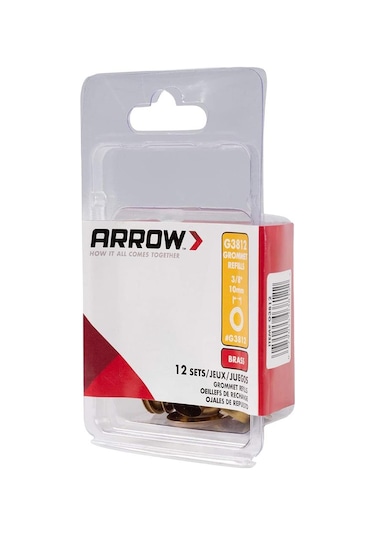 Arrow G3812 Pirinç Kuşgözü Perçin 10 MM