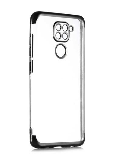 Xiaomi Redmi Note 9 Kılıf Zore Dört Köşeli Lazer Silikon Kılıf
