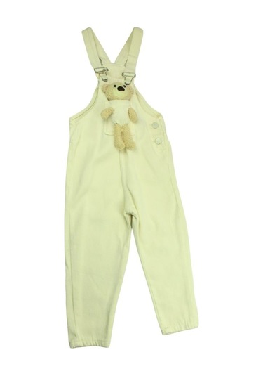 Flamingo 2800 3-7 Yaş Salopet Ayıcıklı - Sarı Sarı