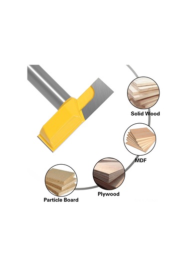 Maiyame Ahşap İşleme İçin Geniş Çaplı Temizleme, Oluk Açma Ve Düzleme Bıçağı - İhracat Özelliği 12 57 Kesim Açısı