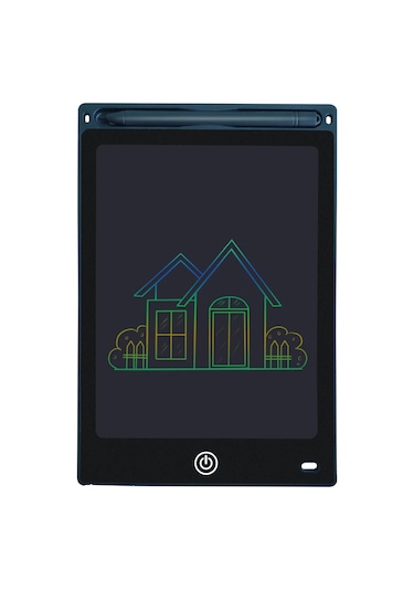 8.5 İnç Lcd Yazma Tableti Çizim Pedleri Renkli Çizgiler Doodle Karalama Panoları Eğitici Oyuncaklar Bej