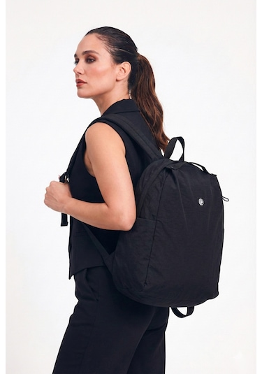 Louisiana Polo Bolsas Kadın Sırt Çanta Siyah 1126 Siyah