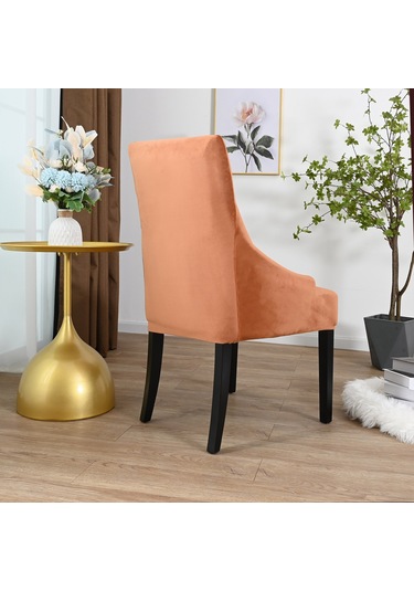 Xiyyadms Krem Renkli Kadife Sandalye Kılıfı - Yumuşak, Soluklanabilir, Genişleyici, Su Ve Lekeden Koruyucu, Tüm Mevsimlere Uygun, Kolay Yıkama DiğER