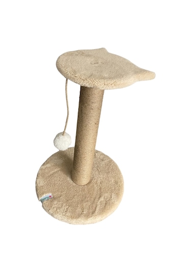 Reyo Pet Stepli Kedi Tırmalama Tahtası Bej
