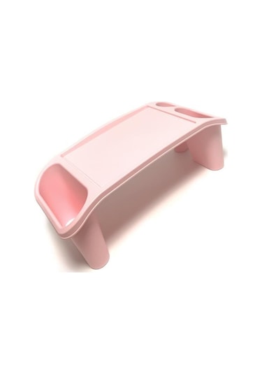 Sabanbaba Plastik Hobi Masası Laptop Sehpası Pembe