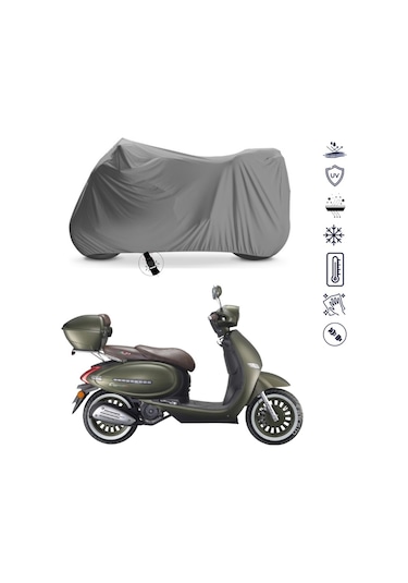Arora Cappucino 125 Motosiklet Branda Su Geçirmez Motosiklet Brandası