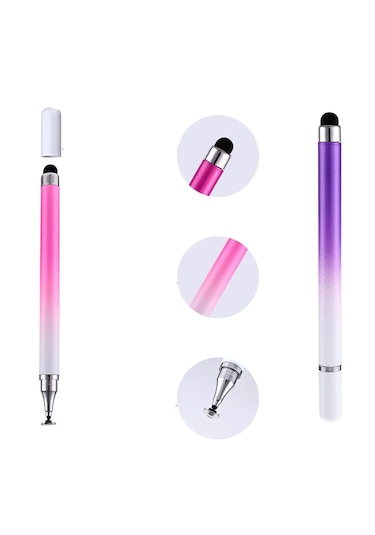 Microcase AL4765 2 İn 1 Disk Uçlu Stylus Kalem Pembe