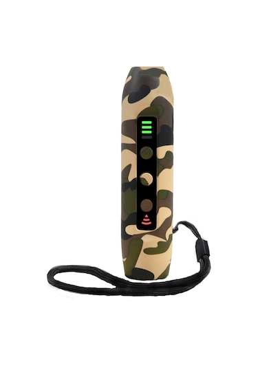 Moveevo 3 Modlu Şarjlı Ultrasonik Köpek Kovucu, Akıllı Parlak El Feneri & Led'li Eğitim Cihazı