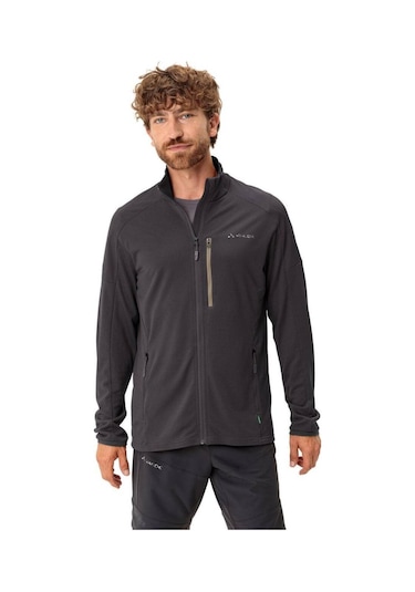 Vaude Elope Fleece Erkek Ceket 45317 Phantomblack