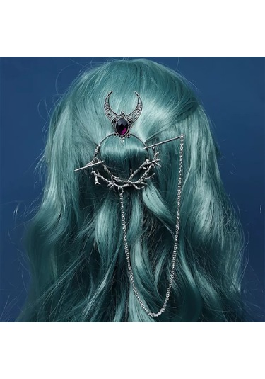 Deus Lıght Gothic Saç Tokası Çin Şpilyeleriyle 271863143 Gri