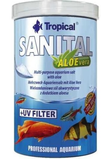 Tropical Sanıtal+ Aloe 100 Ml Aloe Vera Katkılı Akvaryum Tuzu