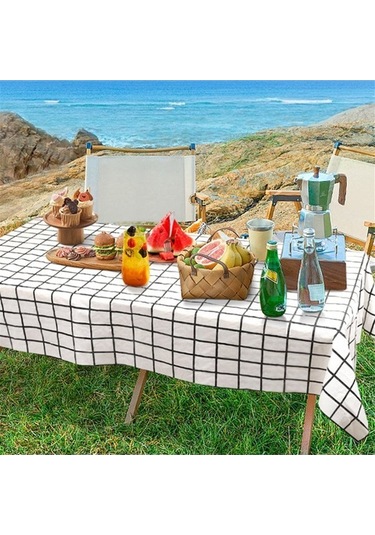 Ulzyvf Tek Örtüsü Örtüsü Masa Masa Kullanımlık Kamp Kalınlaştırılmış Dikdörtgen Diğer A Nf Diğer