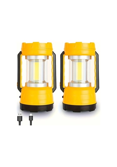 Xuweiwei 1pc Şarj Edilebilir Güneş Kamp Işıkları Acil Durum Feneri 12 Saat Pil Ömrü Taşınabilir Işık Güç Kaybı Kasırga Yürüyüş Için Altın