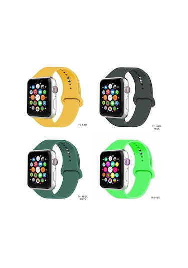 Apple Uyumlu Watch Kordon 3 4 5 6 Se 7 Seri 38 40 41 42 44 45 MM Kordon