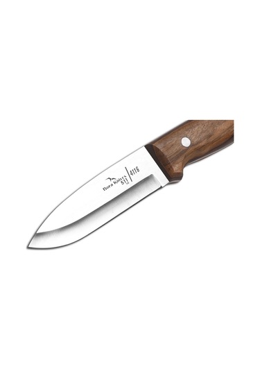 Bora 511 Cb 4mm Survivor Ceviz Saplı Bıçak Kahverengi - Gümüş