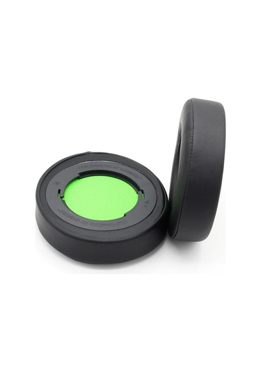 Geeksen Kulaklık Kulaklıklar Protein Deri Sünger Kulaklıklar Razer Kraken 7.1 V2 Yeşil Yeşil