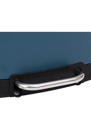 5five Simply Smart Ariane 30 Lt Metal Çöp Kovaları Petrol Mavisi Koyu Mavi