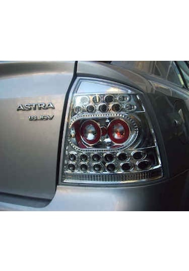 Opel Astra G 1998-2004 3-5 Kapı H.b Krom Ledli Arka Stop Lambası
