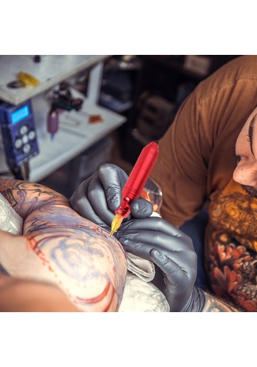 Gajeena Profesyonel Dövme İğneleri - 10 Adet Çeşitli Uçlu Tek Kullanımlık Kaş Ve Dudak Seti