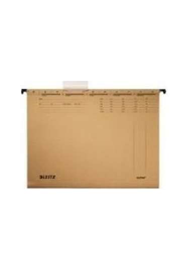 Leitz Askılı Dosya Telli Karton A4 Kahverengi  1914