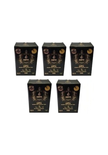 Kefo Gold Hindistan Cevizi Kabuğu Nargile Kömürü 5Kg