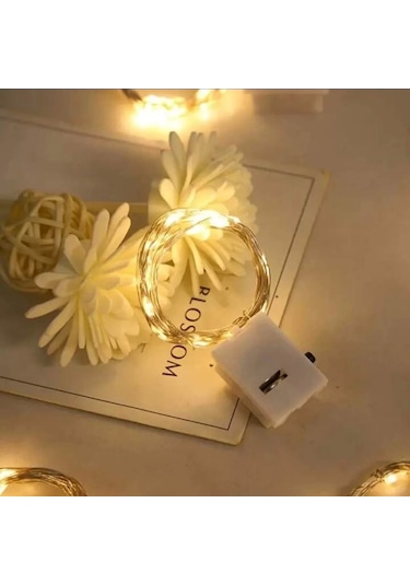 2m Pilli Peri Led Gün Işığı Renkli