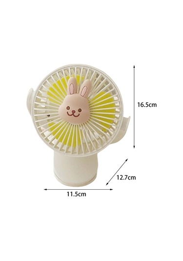 Suntek Clip On Fan Usb Powered Bebek Arabası Fanı Kamp Stil-c